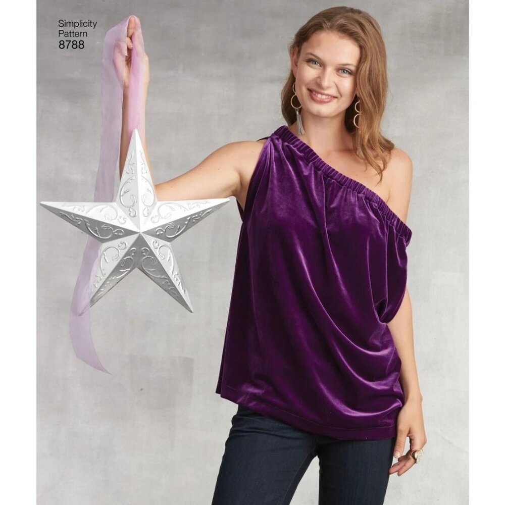 Simplicity Sewing Pattern 8788 Shirt Tunic Top Misses Size 14-22 - Picture 4 of 6